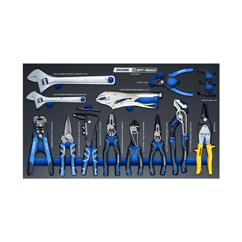 OFF-ROAD 12 Piece Plier & Wrench EVA Tray 