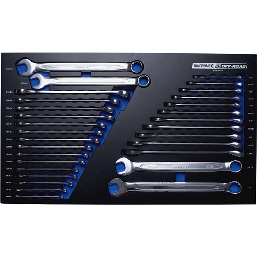 OFF-ROAD 30 Piece Combination Spanners EVA Tray 