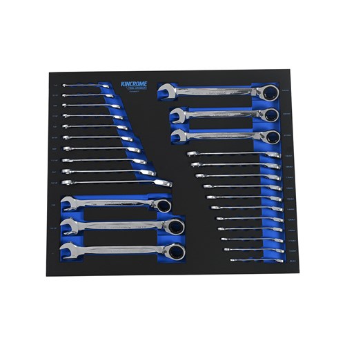 TOOL ARMOUR 27 Piece Gear Spanner EVA Tray