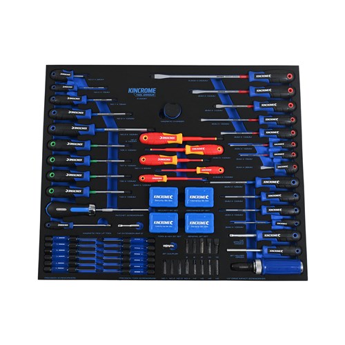 TOOL ARMOUR 198 Piece TorqueMaster® Screwdriver & Fastening EVA Tray