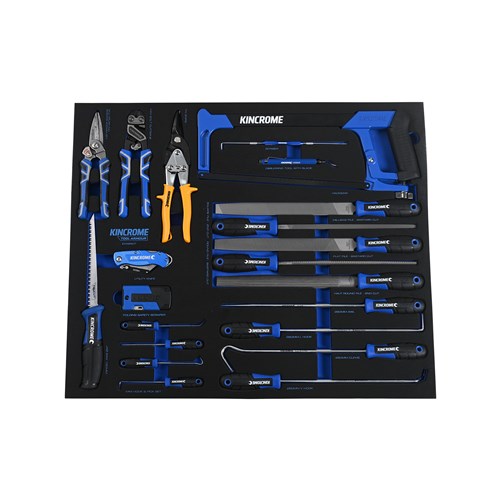 TOOL ARMOUR 22 Piece Cut, Hook & Scrape EVA Tray