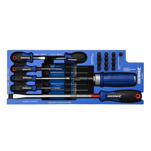 TRUCK BOX 26 Piece TorqueMaster® Screwdrivers & Fastening EVA Tray