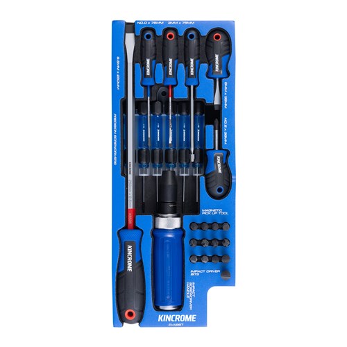 TRUCK BOX 26 Piece TorqueMaster® Screwdrivers & Fastening EVA Tray