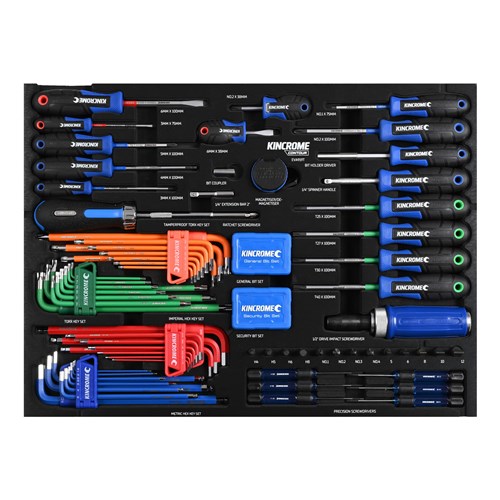 CONTOUR® 148 Piece TorqueMaster® Screwdrivers & Fastening EVA Tray