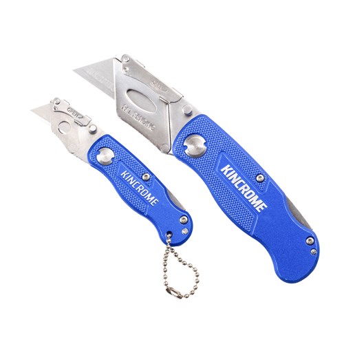 Folding Utility Knife Set 2 Piece Lock-Back