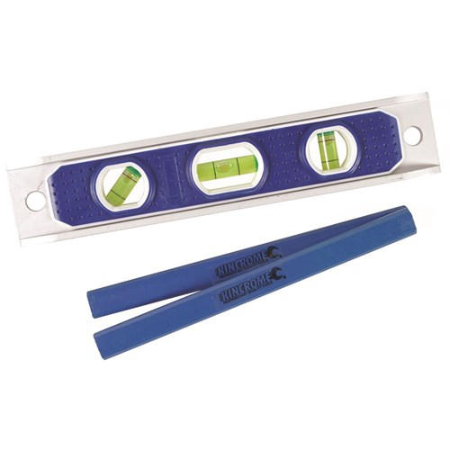 Torpedo Level & Pencil Set Magnetic 