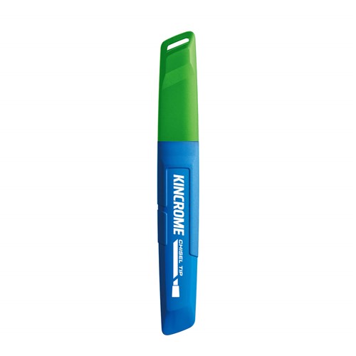 Permanent Marker Chisel Tip Green