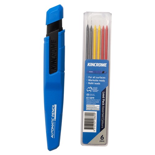 Automatic Mechanical Pencil and Assorted Refill Pack