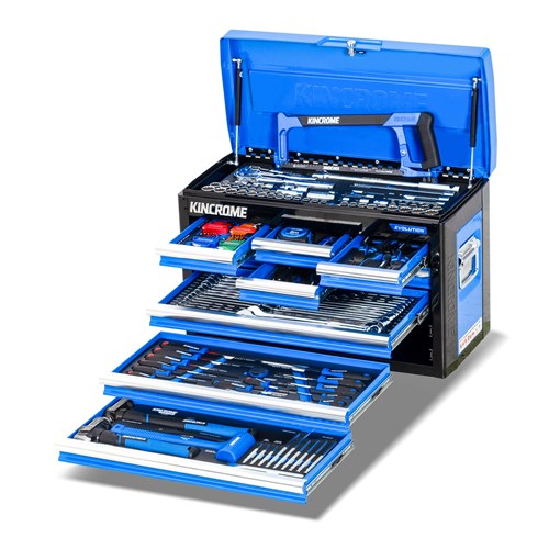 EVOLUTION Chest Tool Kit 172 Piece 9 Drawer 26"