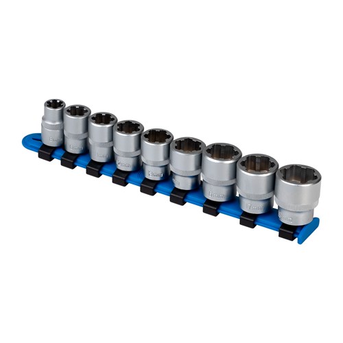 Bolt Extractor Socket Set 9 Piece Metric