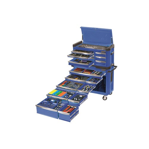 CONTOUR® Extra-Wide Workshop Tool Kit 608 Piece 17 Drawer 42"