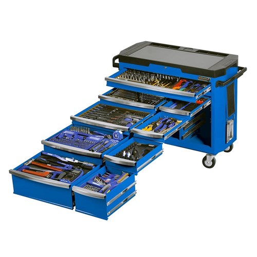 CONTOUR® Tool Trolley Kit 484 Piece 9 Drawer 42"