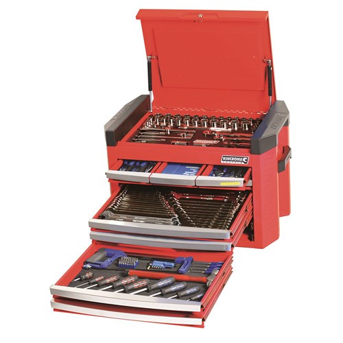 CONTOUR Tool Chest 207 Piece 1/4, 3/8 & 1/2" Drive