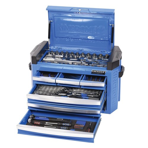 CONTOUR Slimline Tool Chest 186 Piece 1/4", 3/8" & 1/2" Drive