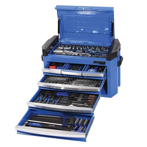 CONTOUR Slimline Tool Chest 217 Piece 1/4", 3/8" & 1/2" Drive