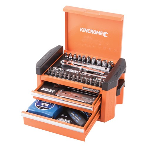 CONTOUR Mini Tool Chest 49 Piece 1/4" Drive