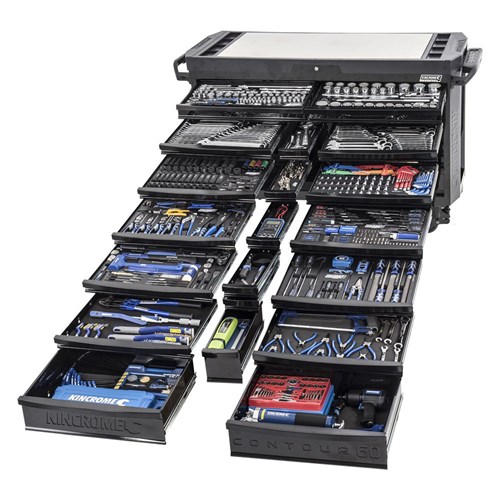 CONTOUR Trolley Tool Kit 686 Piece 20 Drawer 60"