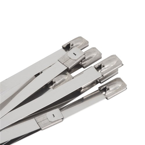 Stainless Steel Cable Tie Pack 450 x 4.6mm 10 Piece