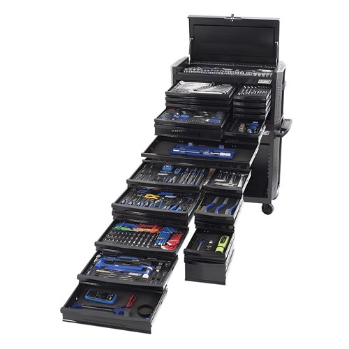 CONTOUR® Workshop Tool Kit 546 Piece 22 Drawer 42" Black