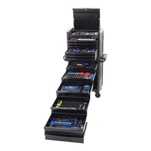 CONTOUR® Workshop Tool Kit 410 Piece 12 Drawer 29" Black