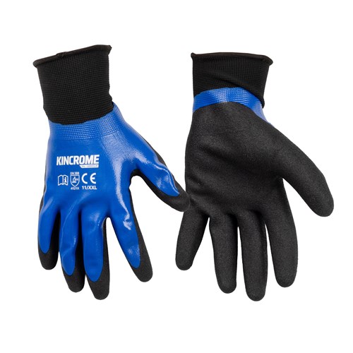 Sandy Nitrile Dipped Gloves - Medium