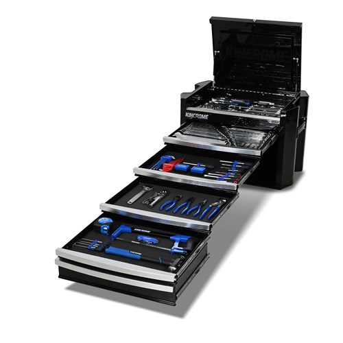 CONTOUR® Chest Tool Kit 238 Piece 5 Drawer 29" Black