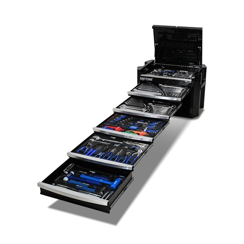 CONTOUR® Chest Tool Kit 305 Piece 5 Drawer 29" Black