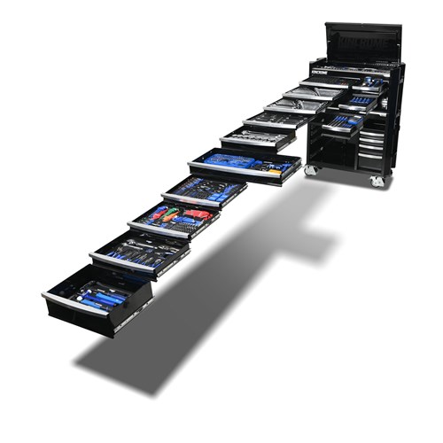 CONTOUR® Workshop Tool Kit 826 Piece 17 Drawer 42" Black