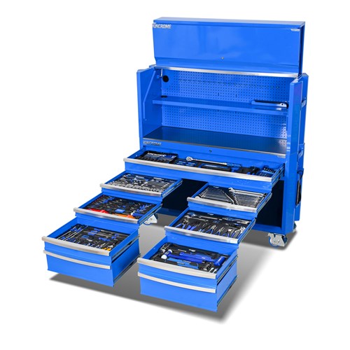 CONTOUR® Trolley Tool Kit 455 Piece 12 Drawer 60"