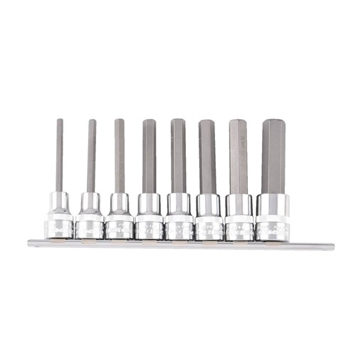 Hex Socket Set 8 Piece 1/2 Drive - Imperial