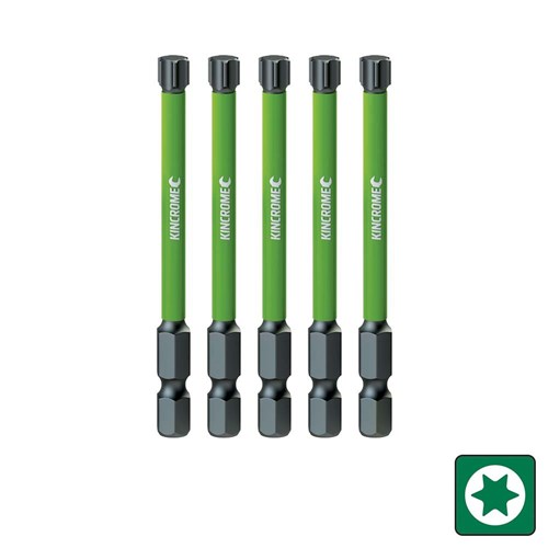 TORX T25 Impact Bit 75mm 5 Piece