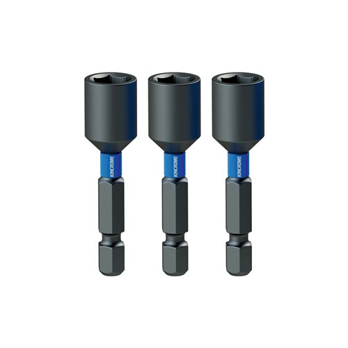 Magnetic Nutsetter 5/16" Impact Bit 50mm 3 Piece