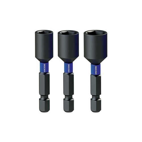 Magnetic Nutsetter Impact Bit Mixed Pack 50mm 3 Piece
