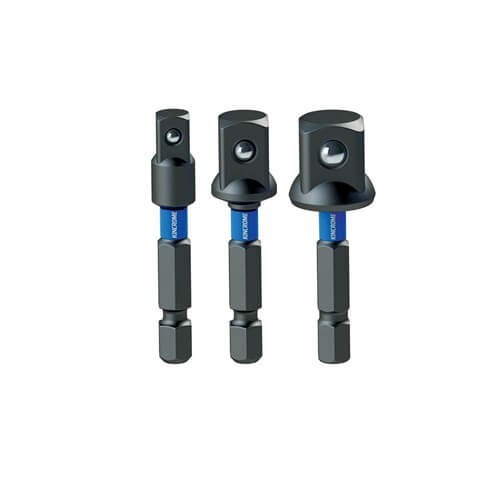 Impact Socket Driver Adaptor Mixed Pack 50mm 3 Piece