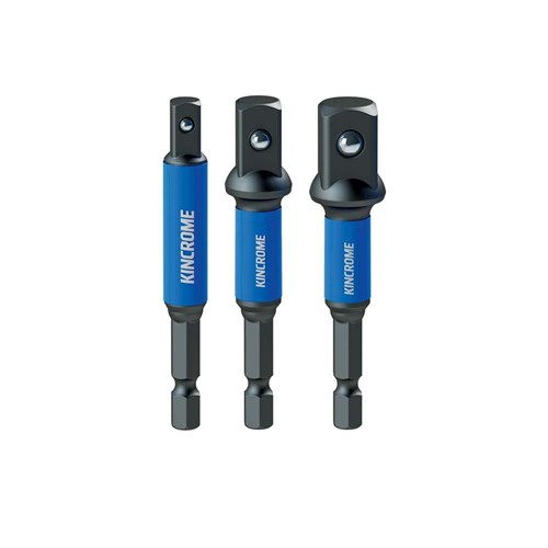 Impact Socket Driver Adaptor Mixed Pack 65mm 3 Piece