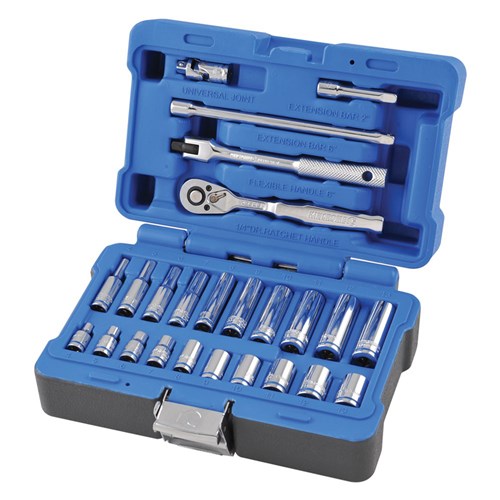 Socket Set 25 Piece 1/4" Drive