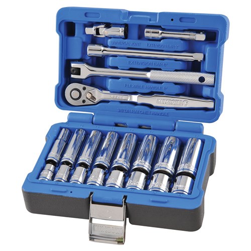 Socket Set 21 Piece 3/8" Drive