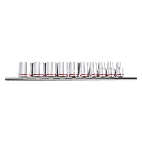 Socket Rail 10 Piece 3/8" Drive Imperial (Mirror Polish) - Imperial