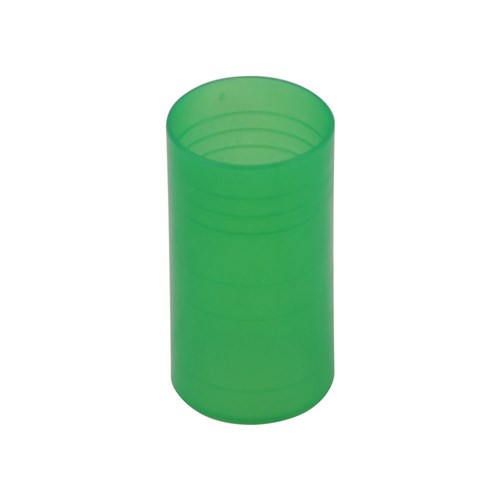 Wheel Nut Socket Spare Cover Green 22mm