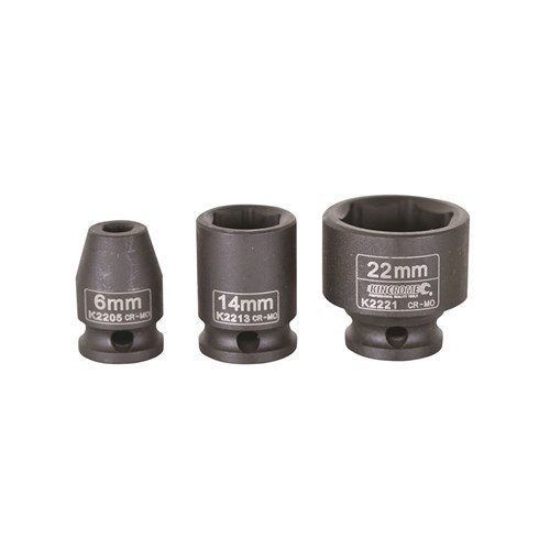 Impact Socket 8mm 3/8" Drive