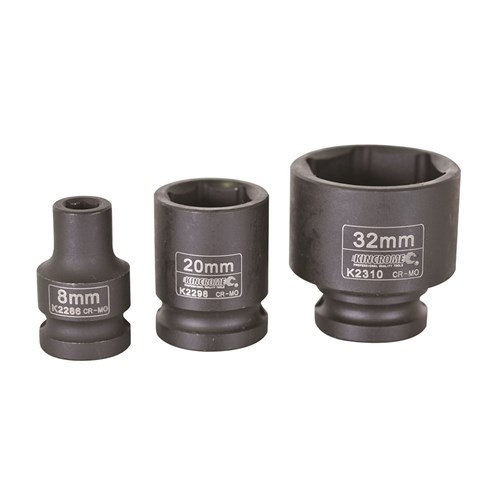 Impact Socket 8mm 1/2" Drive