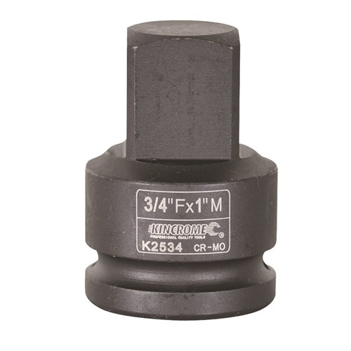 Impact Adaptor 3/4"F x 1"M 3/4" Drive