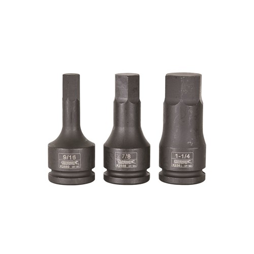 Hex Impact Socket 15/16" x 100mm 3/4" Drive