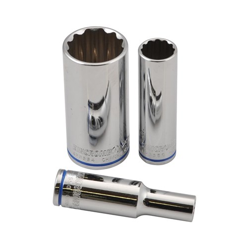 Deep Socket 22mm 3/8" Drive (Mirror Polish)