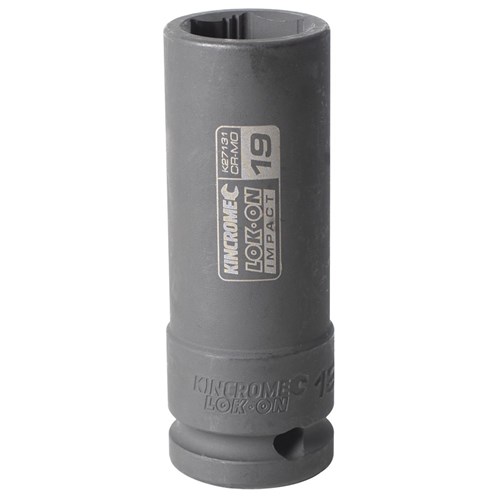 LOK-ON DEEP IMPACT SOCKET 18mm 1/2" Drive