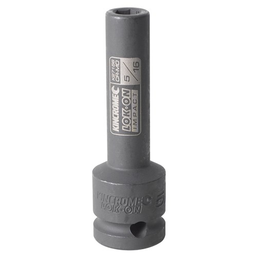 LOK-ON Deep Impact Socket 5/16" 1/2" Drive