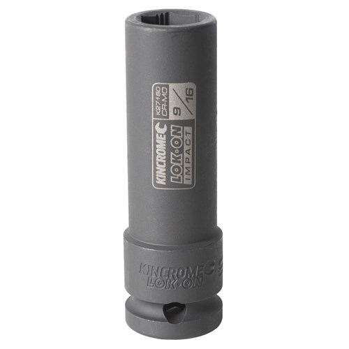 LOK-ON Deep Impact Socket 9/16" 1/2" Drive