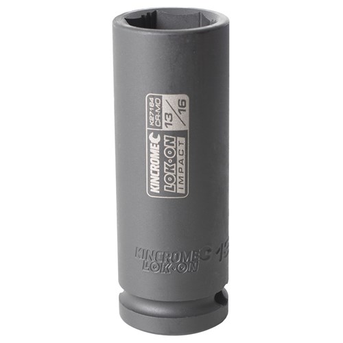 LOK-ON Deep Impact Socket 13/16" 1/2" Drive