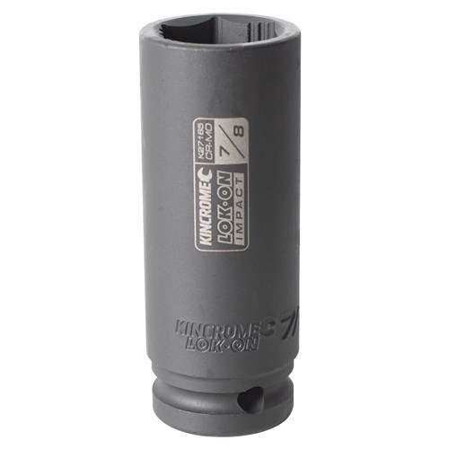 LOK-ON Deep Impact Socket 7/8" 1/2" Drive