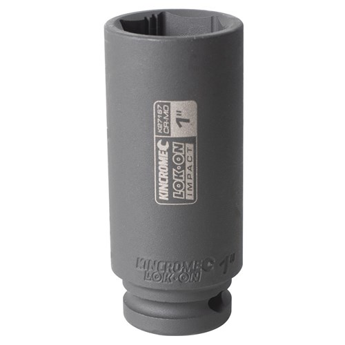 LOK-ON Deep Impact Socket 1" 1/2" Drive